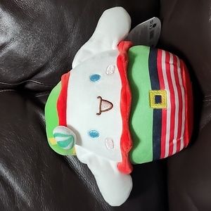 Brand new Squishmallows  Sanrio Holiday Cinnamoroll Stuffed Animal Pillow